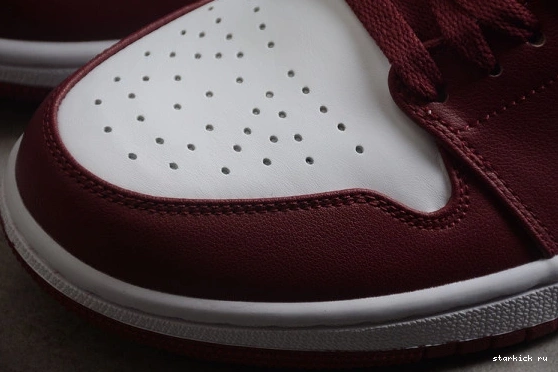 Low Bordeaux 553558-615 553558-615 1 White Jordan 0315